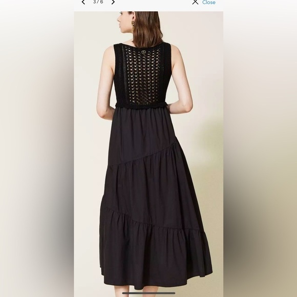 TWINSET MILANO maxi dress size xs - Picture 2 of 5